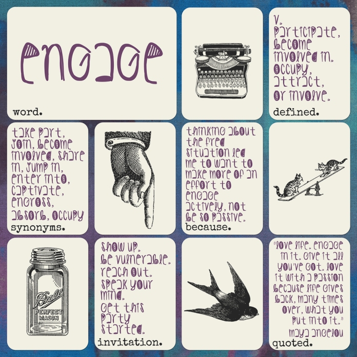 Scrumptiously PixelScrapper January 2014 Blog Train One Little Word Journal Card Freebies